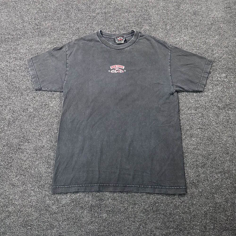 Vintage Orange County Choppers Faded Black Mens Size Large T-Shirt Biker